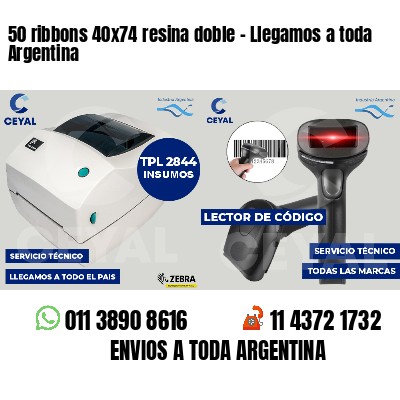 50 ribbons 40x74 resina doble - Llegamos a toda Argentina
