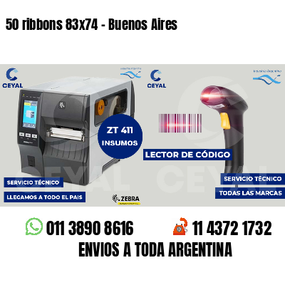 50 ribbons 83x74 - Buenos Aires