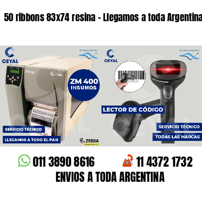 50 ribbons 83x74 resina - Llegamos a toda Argentina