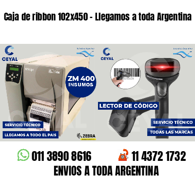 Caja de ribbon 102x450 - Llegamos a toda Argentina