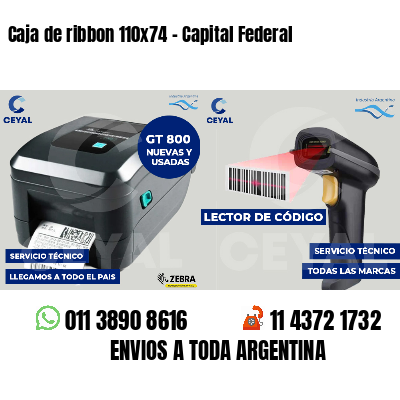 Caja de ribbon 110x74 - Capital Federal