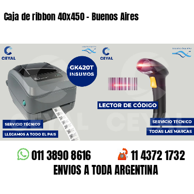 Caja de ribbon 40x450 - Buenos Aires