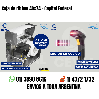 Caja de ribbon 40x74 - Capital Federal