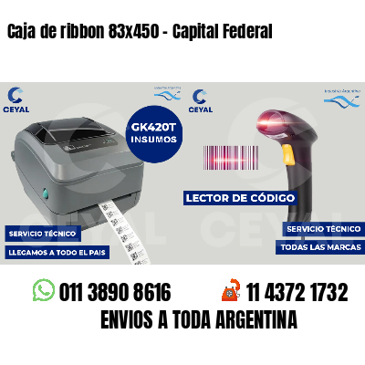 Caja de ribbon 83x450 - Capital Federal