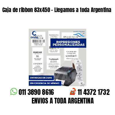 Caja de ribbon 83x450 - Llegamos a toda Argentina