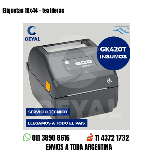 Etiquetas 10×44 – textileras
