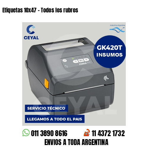 Etiquetas 10×47 – Todos los rubros