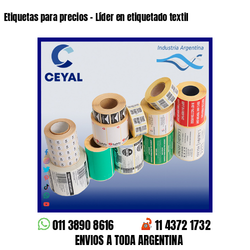 Etiquetas para precios – Líder en etiquetado textil