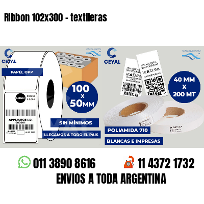 Ribbon 102x300 - textileras