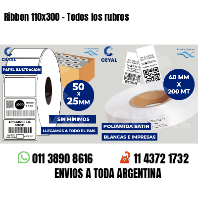 Ribbon 110x300 - Todos los rubros