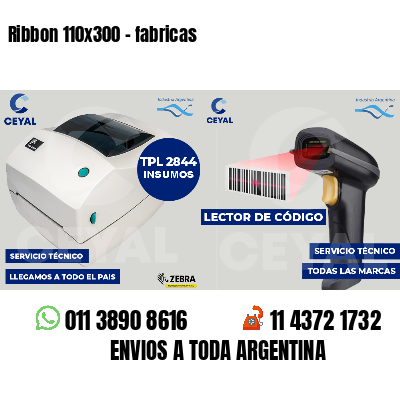 Ribbon 110x300 - fabricas
