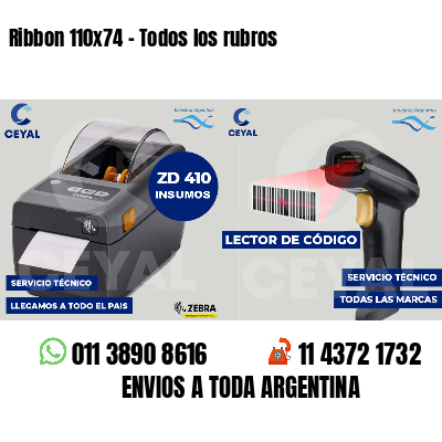 Ribbon 110x74 - Todos los rubros