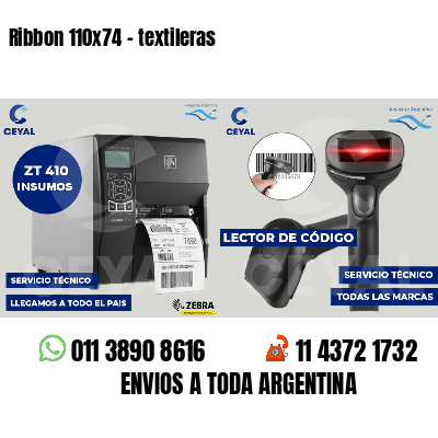 Ribbon 110x74 - textileras