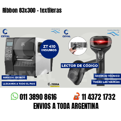 Ribbon 83x300 - textileras