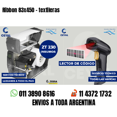 Ribbon 83x450 - textileras