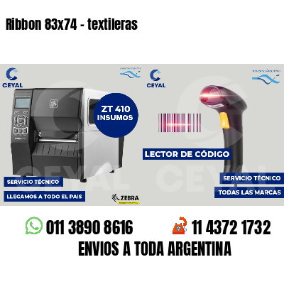 Ribbon 83x74 - textileras