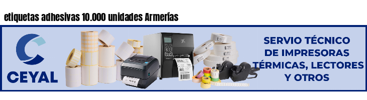 etiquetas adhesivas 10.000 unidades Armerías