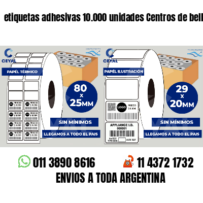 etiquetas adhesivas 10.000 unidades Centros de belleza
