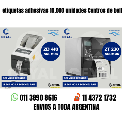 etiquetas adhesivas 10.000 unidades Centros de belleza
