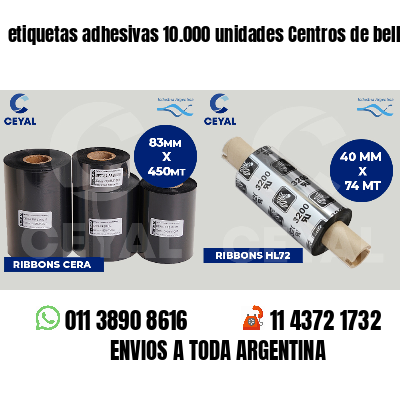 etiquetas adhesivas 10.000 unidades Centros de belleza