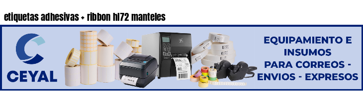 etiquetas adhesivas   ribbon hl72 manteles