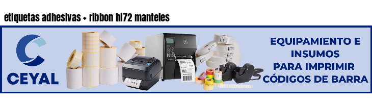 etiquetas adhesivas   ribbon hl72 manteles