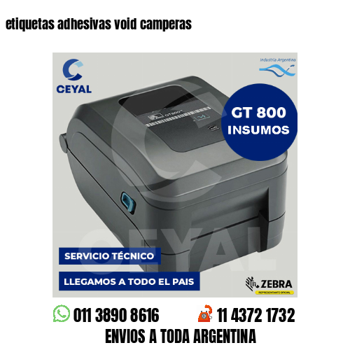 etiquetas adhesivas void camperas