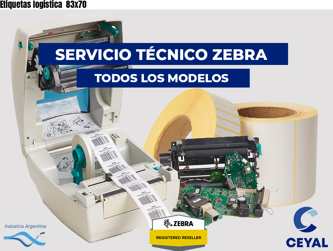 Etiquetas logistica 83x70