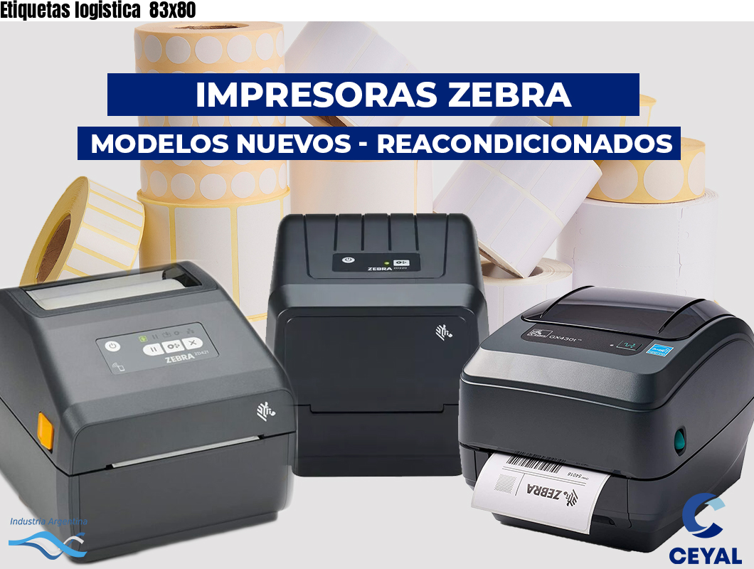 Etiquetas logistica 83x80