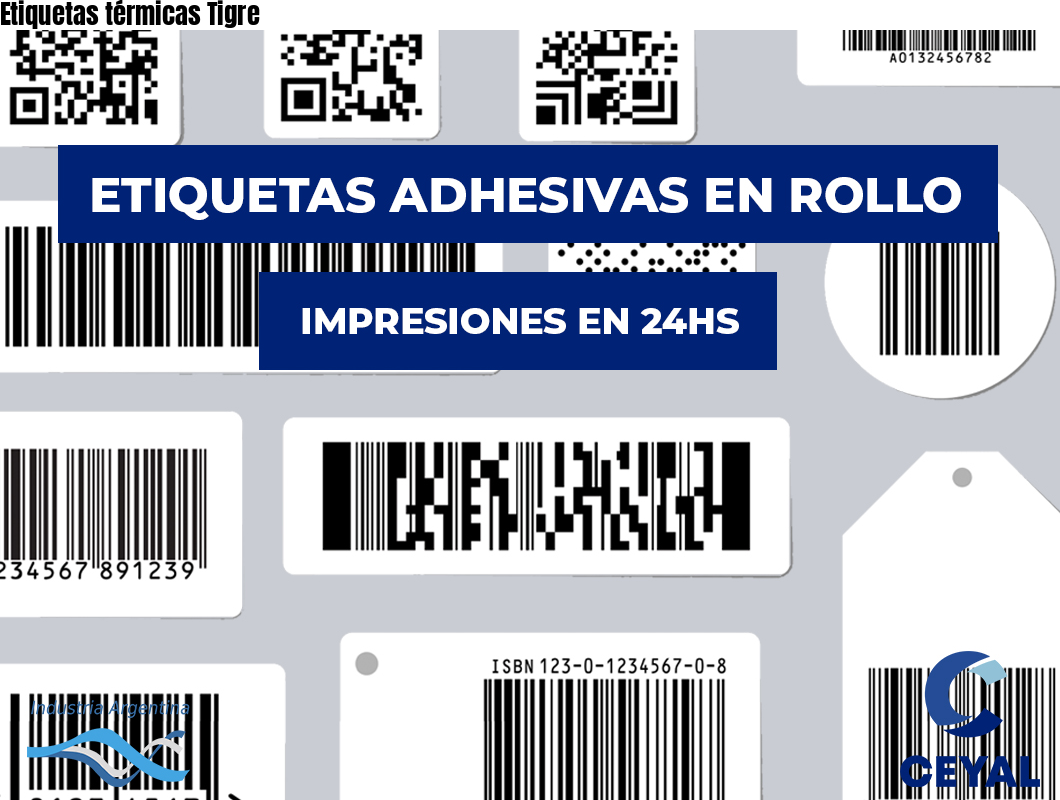 Etiquetas térmicas Tigre