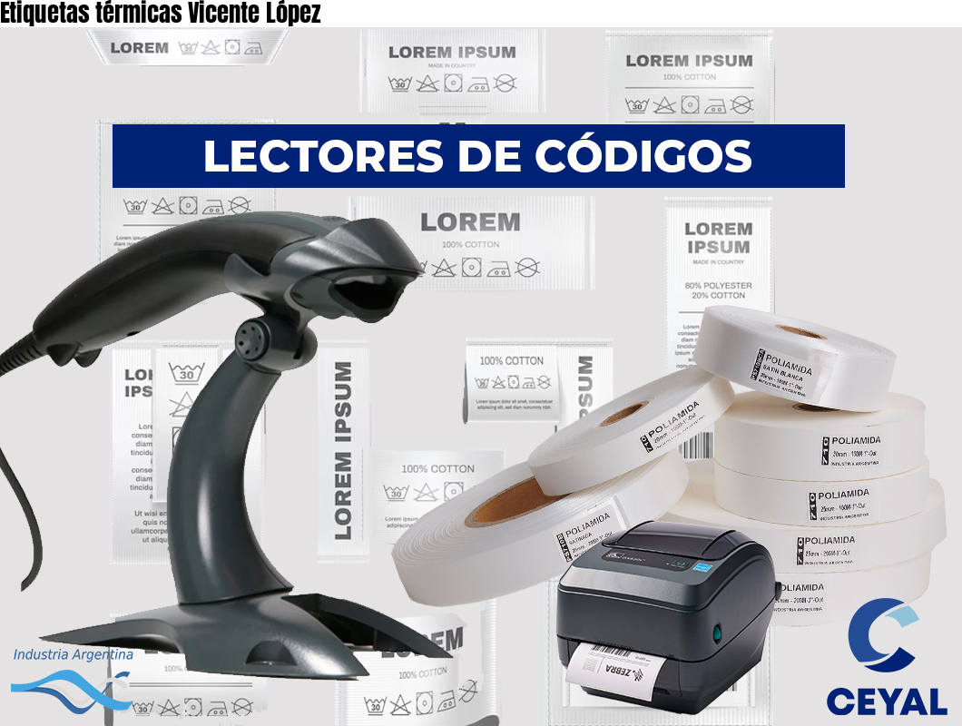 Etiquetas térmicas Vicente López