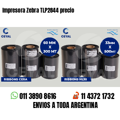 Impresora Zebra TLP2844 precio