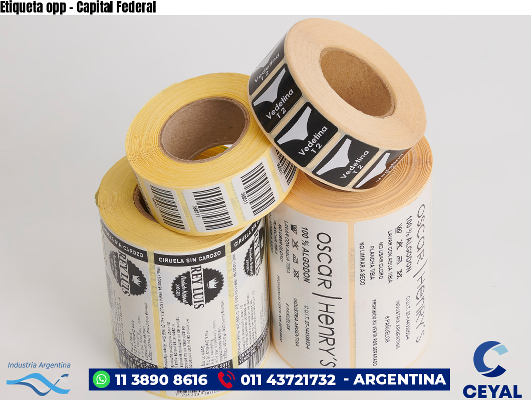 Etiqueta opp – Capital Federal