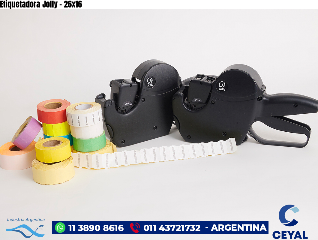 Etiquetadora Jolly – 26×16