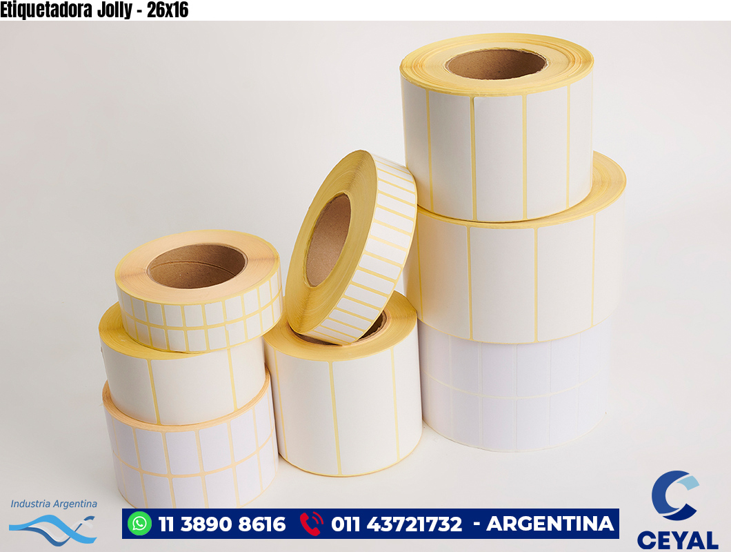 Etiquetadora Jolly - 26x16