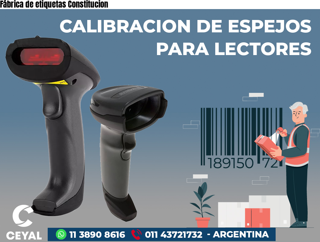 Fábrica de etiquetas Constitucion