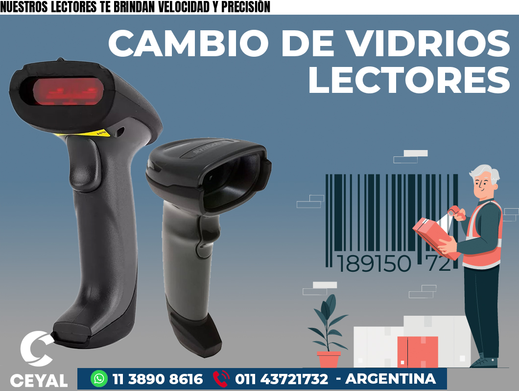 NUESTROS LECTORES TE BRINDAN VELOCIDAD Y PRECISIÓN