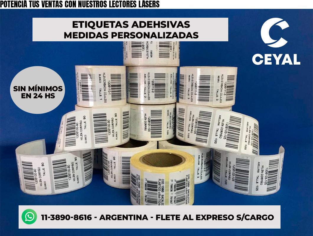 POTENCIÁ TUS VENTAS CON NUESTROS LECTORES LÁSERS