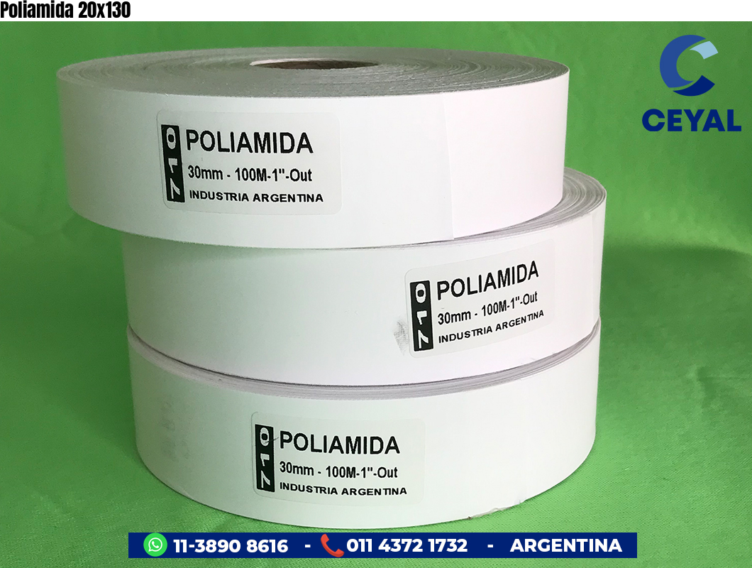 Poliamida 20x130