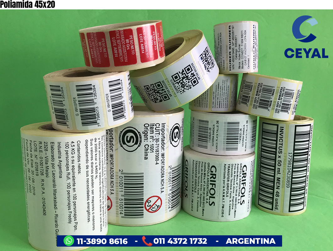 Poliamida 45x20