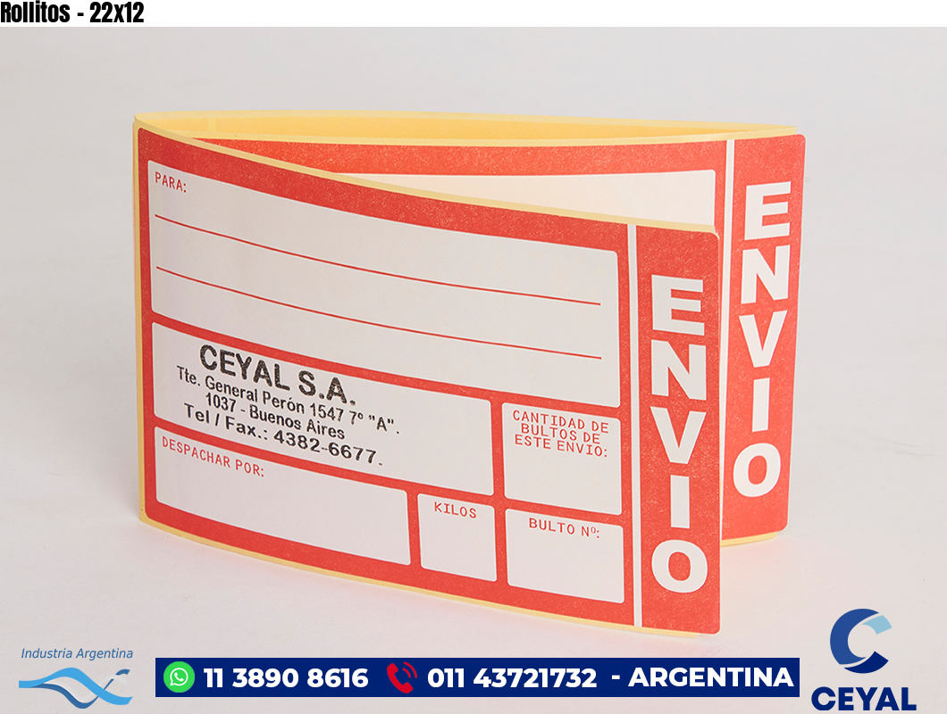 Rollitos - 22x12