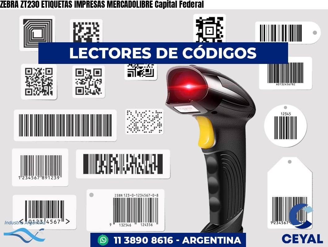 ZEBRA ZT230 ETIQUETAS IMPRESAS MERCADOLIBRE Capital Federal