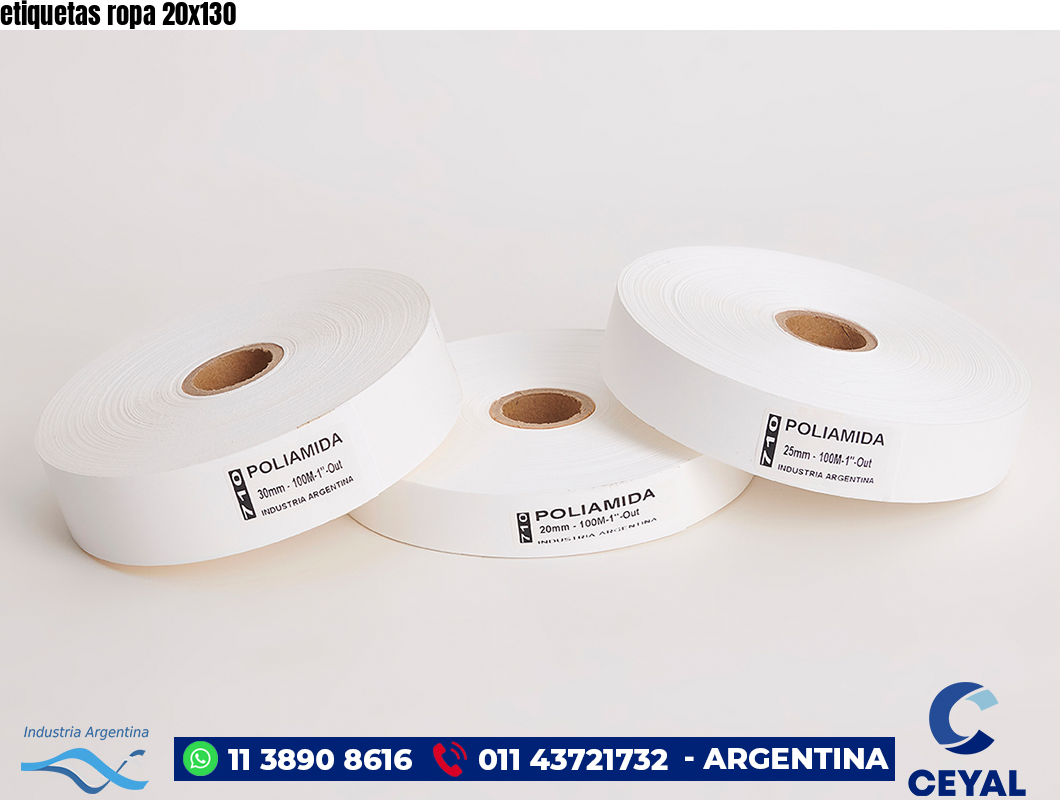 etiquetas ropa 20×130