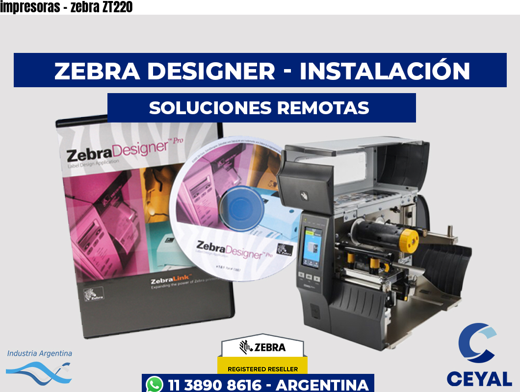 impresoras - zebra ZT220