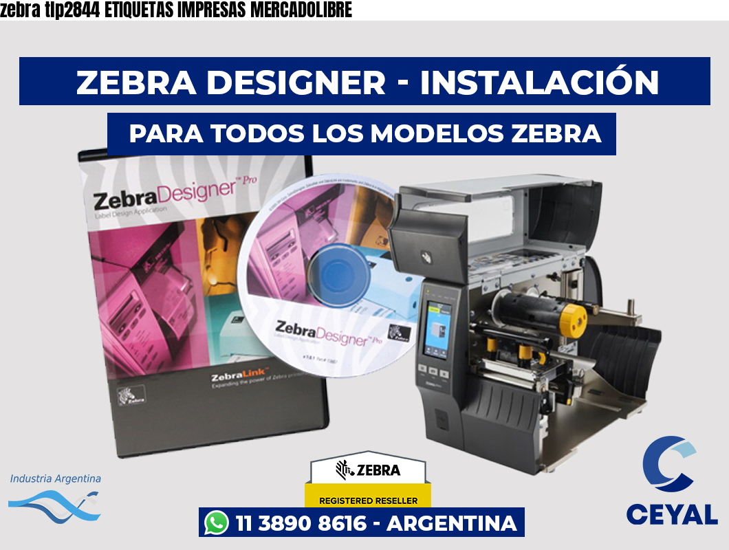 zebra tlp2844 ETIQUETAS IMPRESAS MERCADOLIBRE