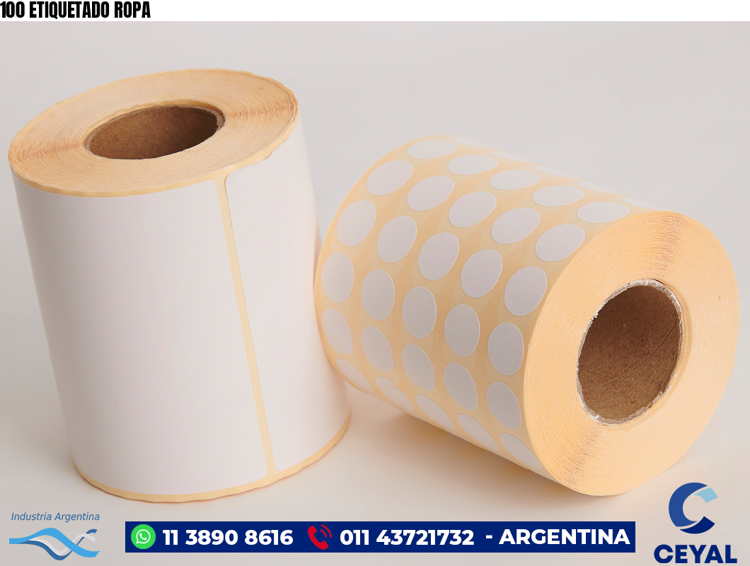 100 ETIQUETADO ROPA
