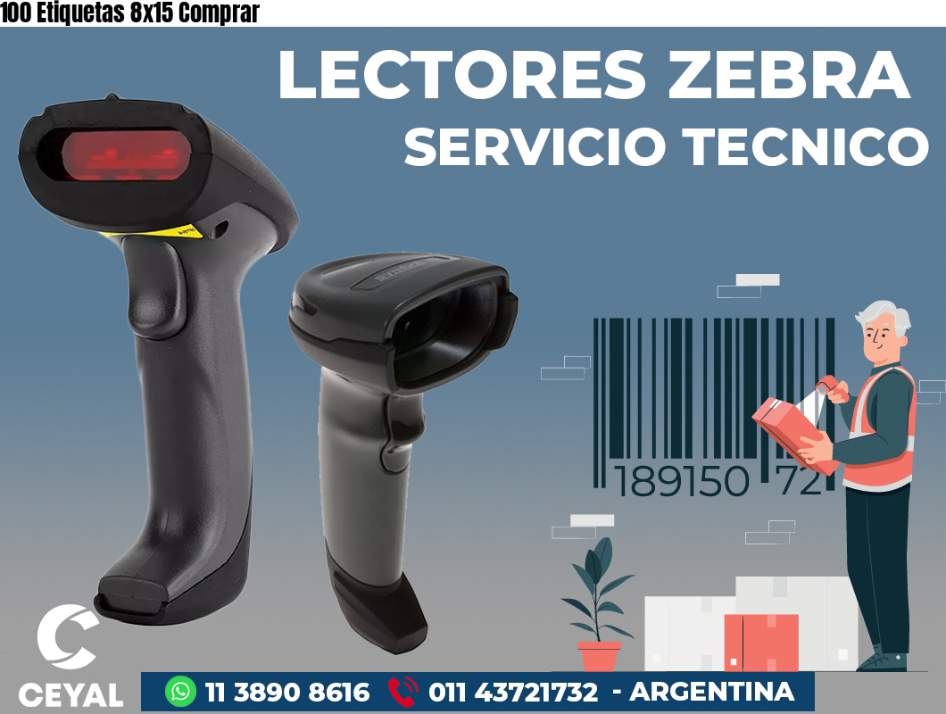 100 Etiquetas 8x15 Comprar