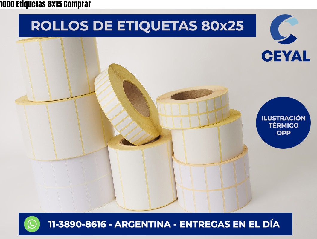 1000 Etiquetas 8×15 Comprar