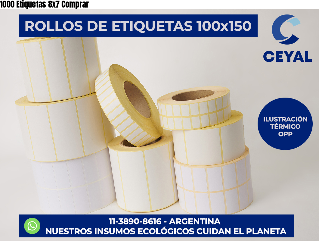 1000 Etiquetas 8×7 Comprar