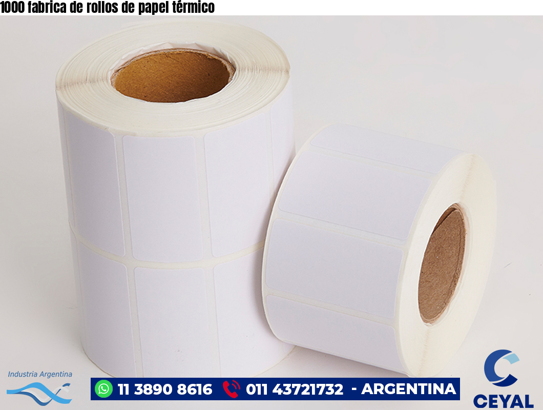 1000 fabrica de rollos de papel térmico